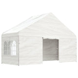Gazebo with Roof White 17.84x5.88x3.75 m Polyethylene 3155500