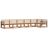 Outdoor Sofa Set 6 pcs Natural Solid Acacia Wood 3367657
