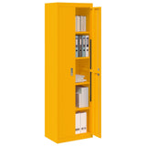 Storage Cabinet Mustard Yellow 60 x 40 x200 cm Steel 3406205