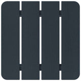 Side Table Navy Blue 38 x 38 x 46 cm Polyethylene 42006634