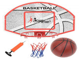 Five Piece Wall Mounted Basketball Backboard Set 66x44.5 cm 80352