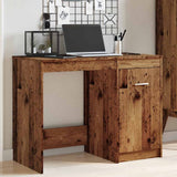 Desk Old Wood 100x50x76 cm Engineered Wood 856002