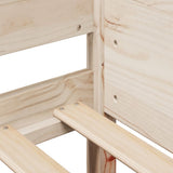 Bed Frame without Mattress 80x200 cm Solid Wood Pine 850911