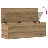 Storage Box Artisan Oak 102 x 35 x 35 cm Engineered Wood 868721