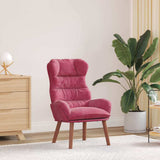 Armchair Wine Red 69 x 74 x 93 cm Velvet 42001892