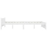3103560 Bed Frame without Mattress with Drawers White 140x200 cm