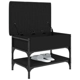 Shoe Bench Black 62x42x45 cm Engineered Wood 835187