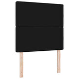 Velvet Headboard Argyle with Headboard Black 90 cm Velvet 3337748