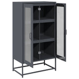 ZNTS Highboard Anthracite 68x39x123 cm Steel 853358