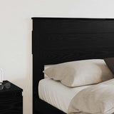 Headboard Black Oak Engineered wood 888094