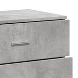 Sideboards 3 pcs Concrete Grey Engineered Wood 3276612