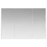 Bathroom Mirror Cabinet White 103.5 x 15.5 x 70 cm 889271