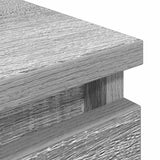 TV Cabinet Grey Sonoma 80x35x54 cm Engineered Wood 861792