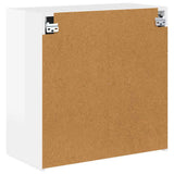TV Wall Cabinet Wall-mounted High Gloss White 59.5 x 31 x 60 cm 892353