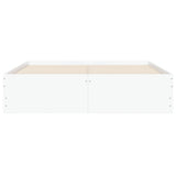 Bed Frame with Drawers without Mattress White 120x190 cm Small Double 3207315