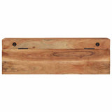 Coat Rack with Shelf Brown 73 x 19 x 23 cm Solid Acacia wood 4102746