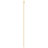 Sliding Door Gold 102,5x205 cm Clear ESG Glass and Aluminium 155186