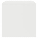 Tv Cabinet White Engineered wood TV Cabinet Rectangular 800045