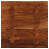 Table Top 60x60x3.8 cm Square Solid Wood Reclaimed 371260