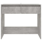 Console Table Concrete Grey 89x41x76.5 cm Steel 809570