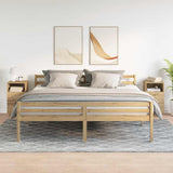 Bedside Cabinets 2 pcs with 2 Drawers Artisan Oak 36x36x68 cm 858595
