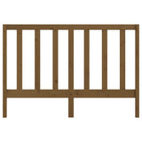 Bed Headboard Honey Brown 166x4x100 cm Solid Wood Pine 817703