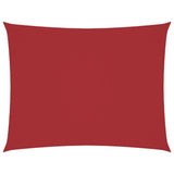Sunshade Sail Oxford Fabric Rectangular 3x4.5 m Red 135651
