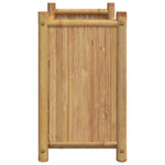 ZNTS Planter 50x30x50 cm Bamboo 366462