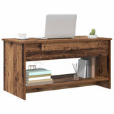 Coffee Table Old Wood 80 x 50.5 x 41.5 cm Engineered Wood 879450