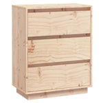 Sideboard 60x34x75 cm Solid Wood Pine 813360