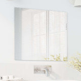 Wall Mirror Rectangular 50 x 60 cm Tempered Glass 42023026