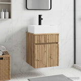 Wall-mounted Sink Vanity Artisan Oak 39 x 41 x 62.5 cm 890581