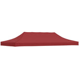 Party Tent Roof 6x3 m Burgundy 270 g/m 315331