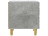 Bedside Table Concrete Grey 43 x 34.5 x 50 cm Engineered Wood 895031