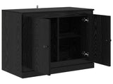 Sideboard Black Oak 70 x 35.5 x 67.5 cm Engineered Wood 881345