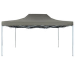ZNTS Professional Folding Party Tent 3x4 m Steel Anthracite 48895
