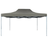 ZNTS Professional Folding Party Tent 3x4 m Steel Anthracite 48895