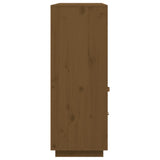Highboard Honey Brown 100x40x108.5 cm Solid Wood Pine 820165