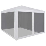 Party Tent with 4 Mesh Sidewalls 3x3 m 45108