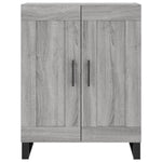 Highboard Grey Sonoma 69.5x34x180 cm Engineered Wood 3189987