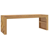 Coffee Table 110x35x38 cm Solid Wood Teak 4009313