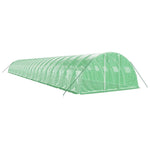 ZNTS Greenhouse with Steel Frame Green 88 m² 22x4x2 m 3188070