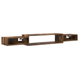 Wall-mounted TV Cabinet Wall-Mounted Smoked Oak 8006009