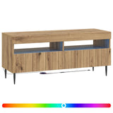 LED TV Cabinet Artisan Oak Engineered Wood 896554
