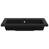 142962 Granite Basin 600x450x120 mm Black