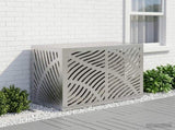 Air Conditioner Cover Silver 100 x 50 x 70 cm Stainless Steel 8014105