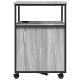 Cabinet with Charging Station Grey Sonoma 61 x 46 x 67 cm 859833