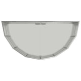 Planter Silver 120 x 60 x 35 cm Galvanised Steel 883687