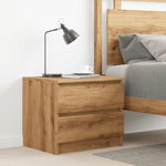 ZNTS Bedside Cabinet Artisan Oak 50x40x43.5 cm Engineered Wood 856520