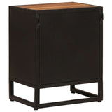 Handmade Bedside Cabinet Natural 40 x 30 x 50 cm 42020087